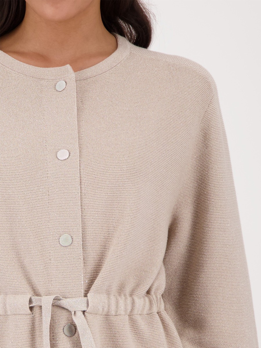 Monari Γυναικεία Ζακέτα Regular Fit Με Ζώνη Μέσης Και Κουμπιά φωτογραφία