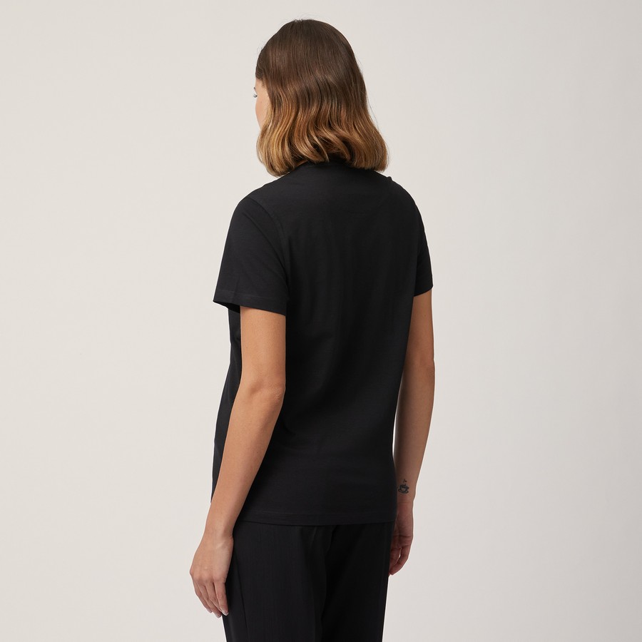 Harmont & Blaine Harmont & Blaine Γυναικείο T-Shirt Regular Fit σε Μαύρο - 3