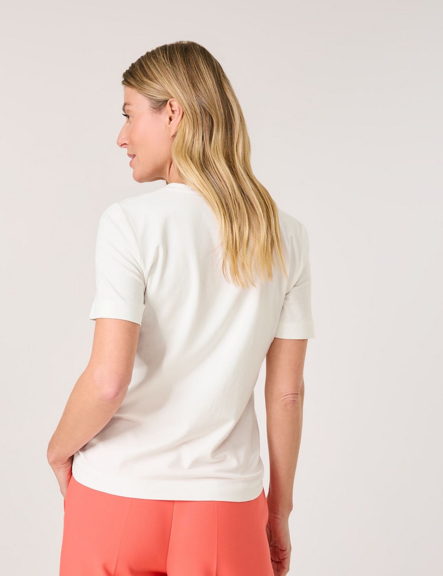 Gerry Weber Γυναικείο T-shirt Slim Fit με Αφηρημένο Σχέδιο φωτογραφία