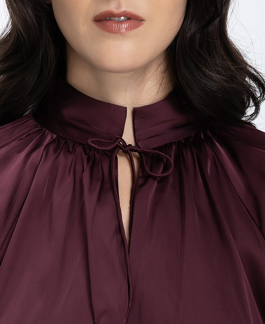 Caractere Γυναικεία Μπλούζα Με Δέσιμο Στο Λαιμό Regular Fit φωτογραφία