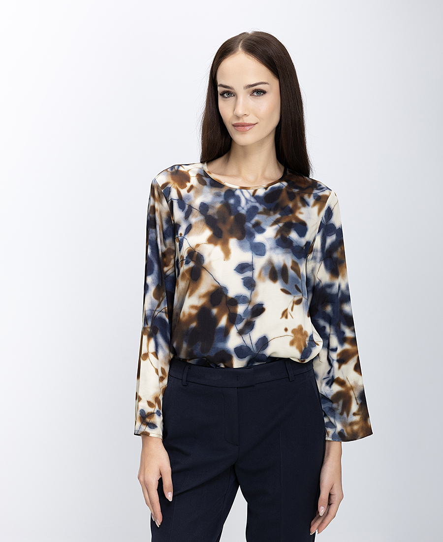 Γυναικεία Μπλούζα Με Floral Μοτίβο