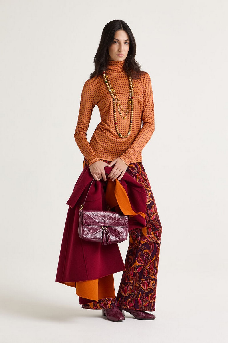 Maliparmi Γυναικεία Μπλούζα Jersey Μακρυμάνικη Regular Fit Με Print φωτογραφία