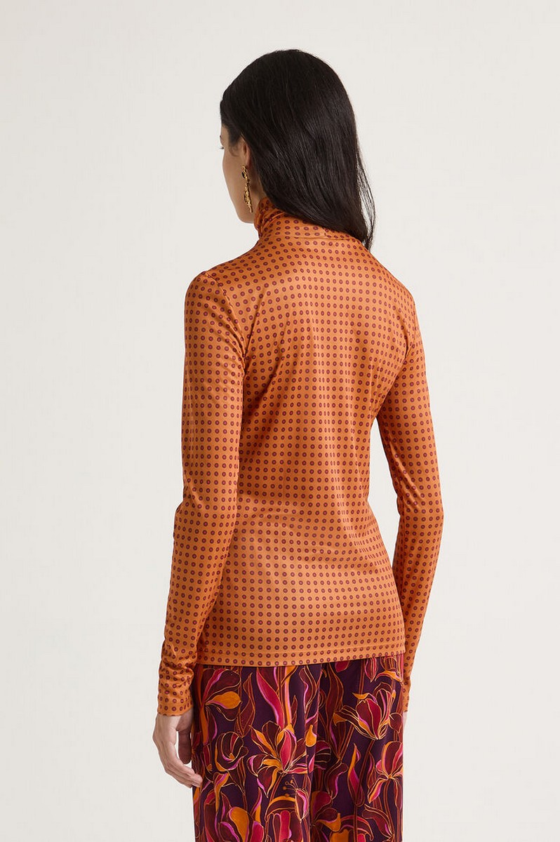 Maliparmi Γυναικεία Μπλούζα Jersey Μακρυμάνικη Regular Fit Με Print φωτογραφία