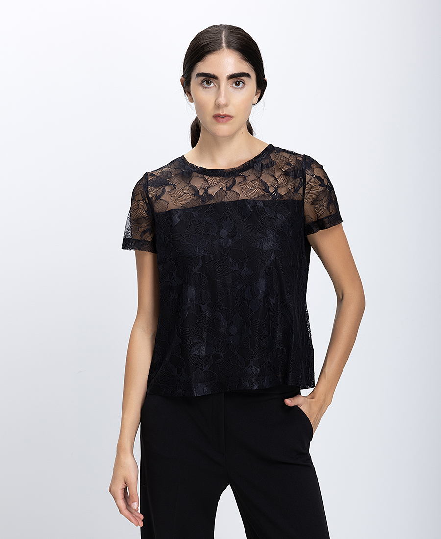 Penny Black Γυναικείο Top Από Δαντέλα