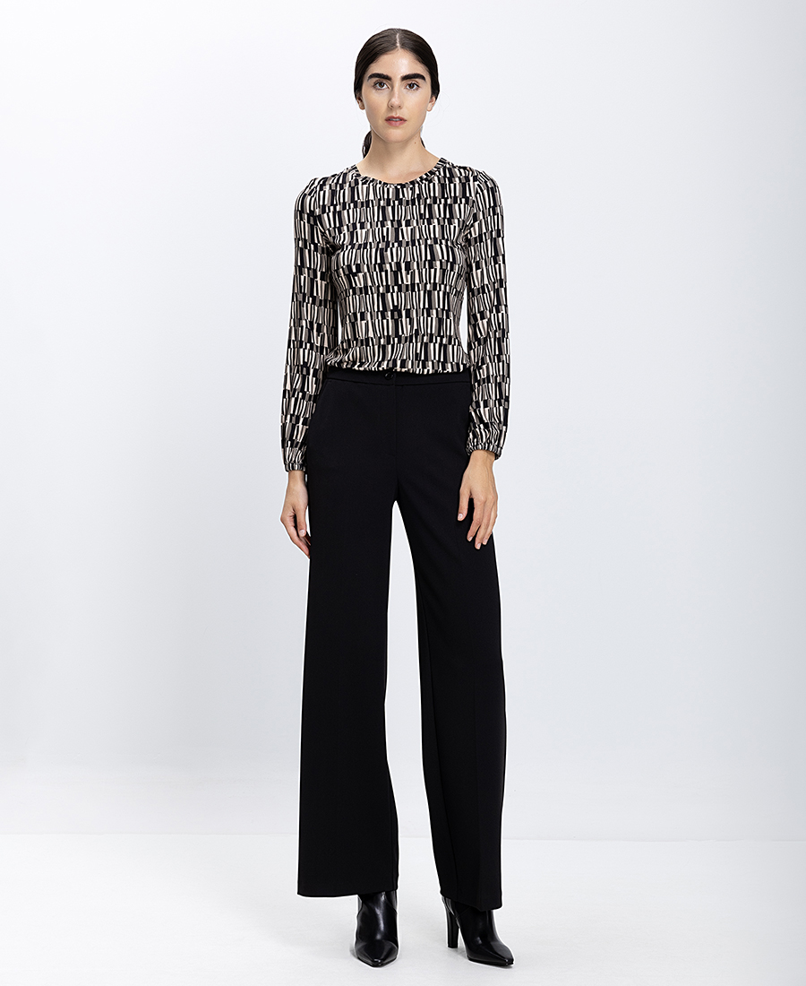 The Abito Γυναικεία Μπλούζα Με Γεωμετρικό Μοτίβο φωτογραφία