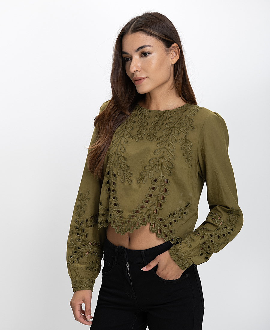 Petite Mendigote Paris Petite Mendigote Μπλούζα Με Κεντητές Λεπτομέρειες