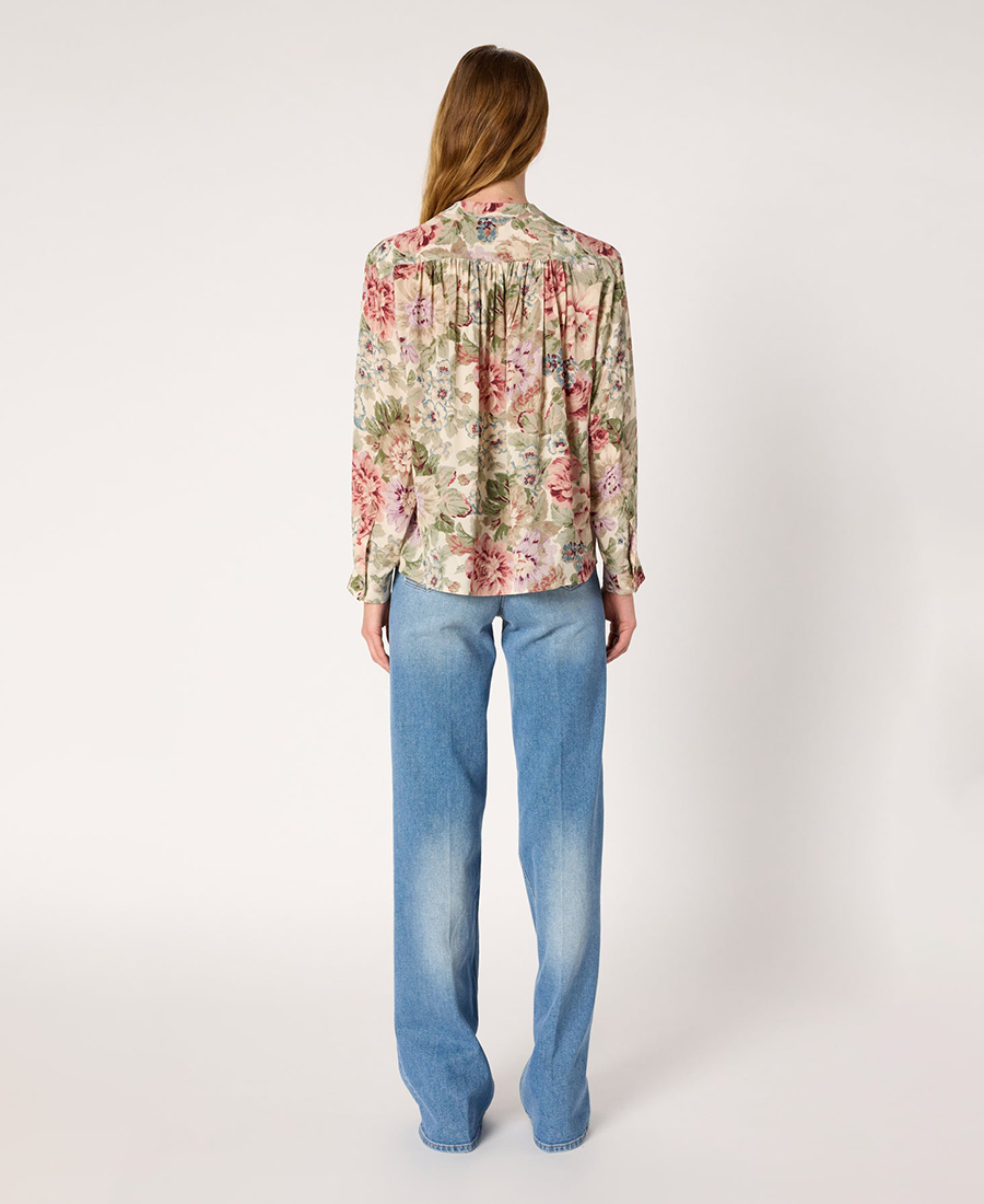 Gerard Darel Floral μπλούζα φωτογραφία