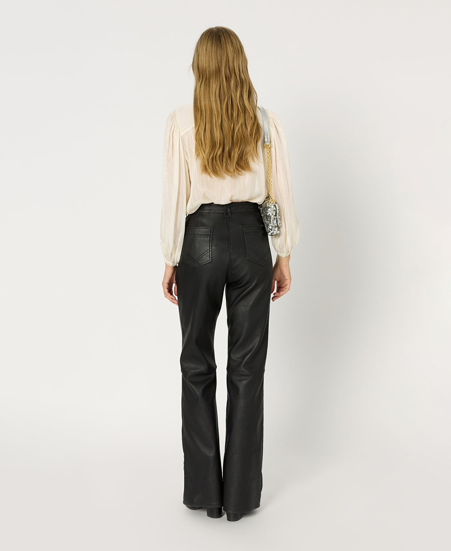 Gerard Darel Ριγέ Πουκάμισο με Lurex φωτογραφία