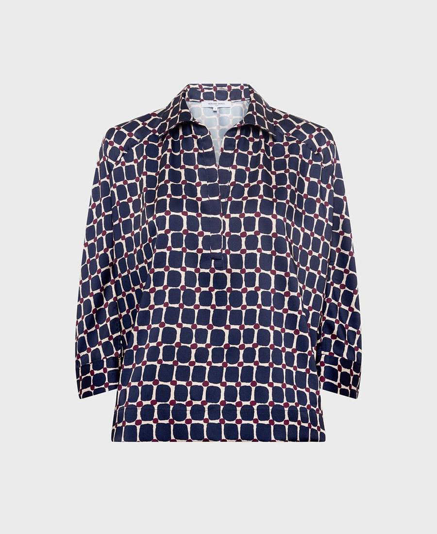 Gerard Darel Geometric πουκάμισο φωτογραφία