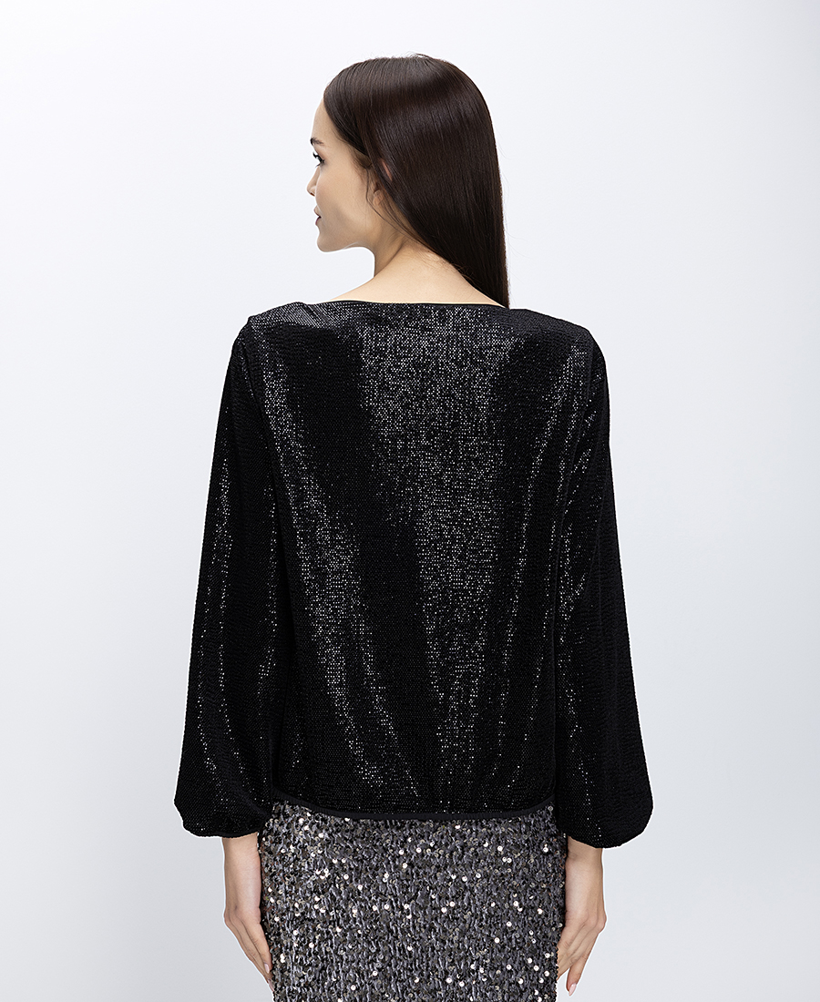 Elena Miro Γυναικεία Μπλούζα Lurex φωτογραφία