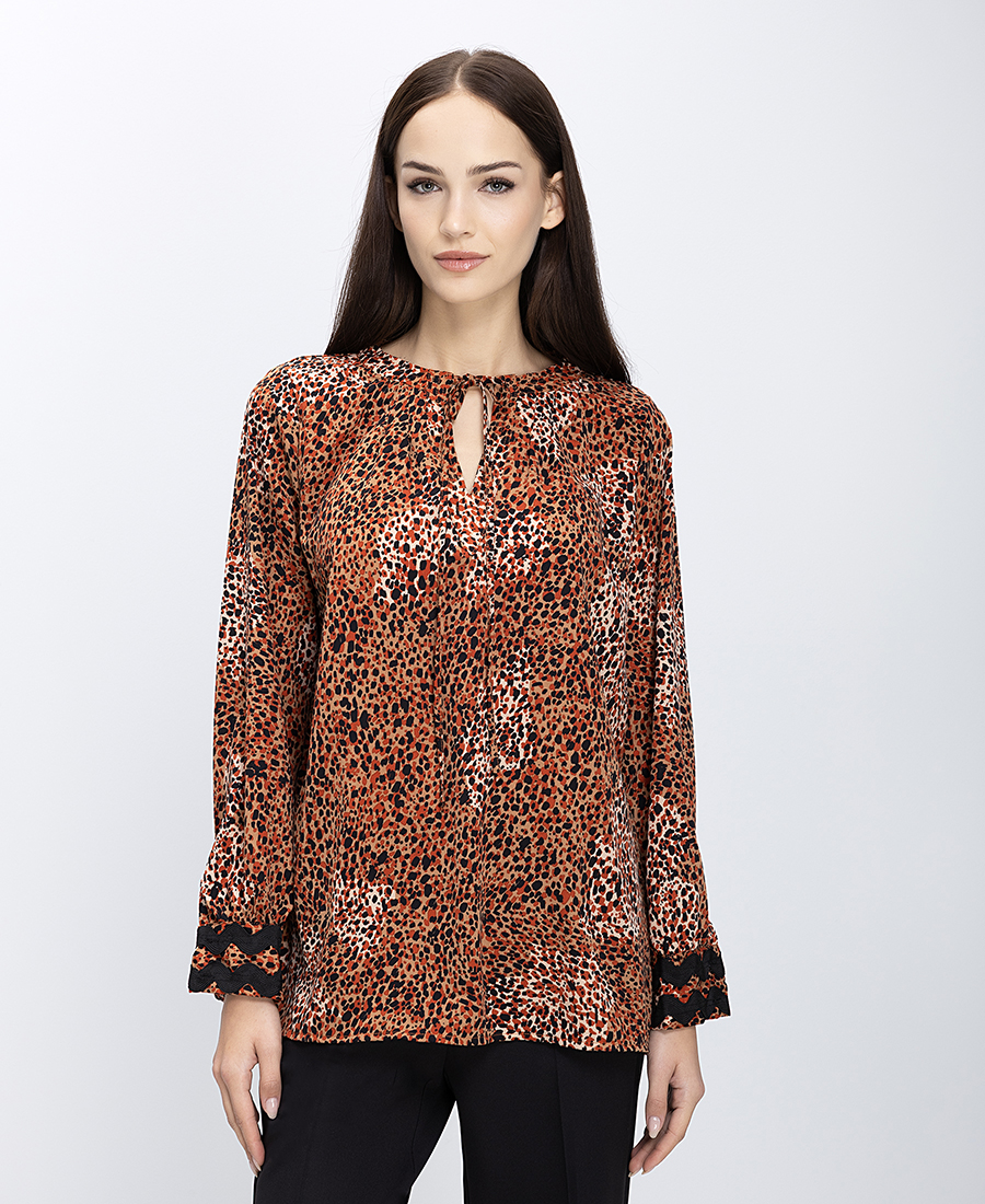 Skatie Γυναικεία Μπλούζα Με Animal Print