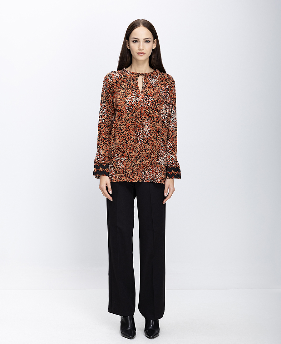 Γυναικεία Μπλούζα Με Animal Print φωτογραφία