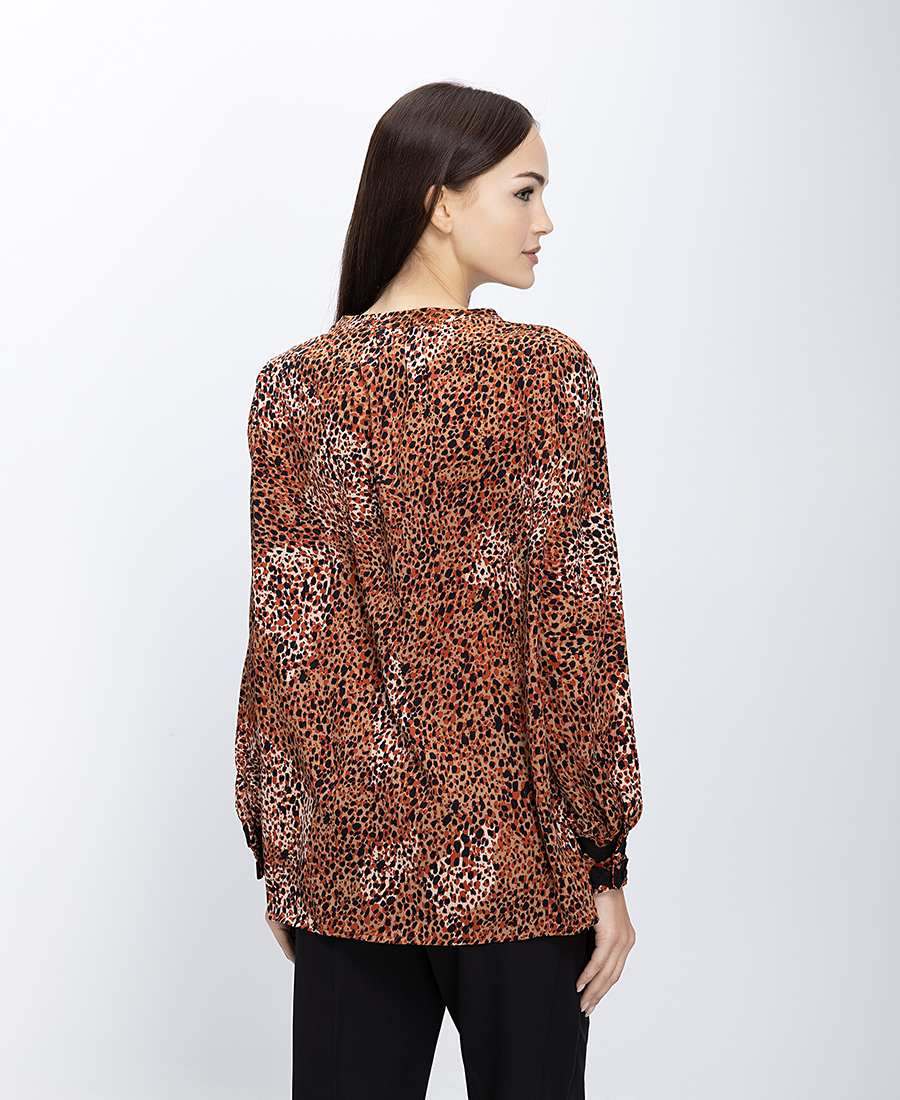 Γυναικεία Μπλούζα Με Animal Print φωτογραφία