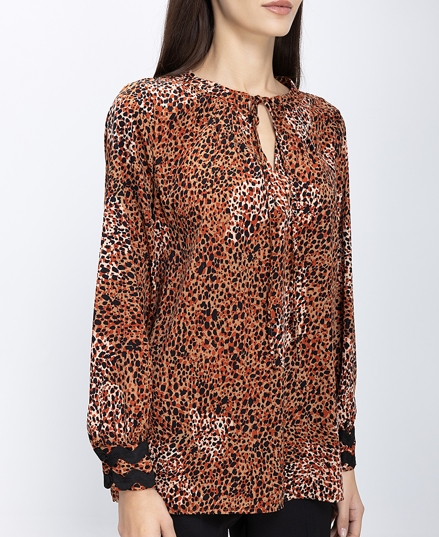 Γυναικεία Μπλούζα Με Animal Print φωτογραφία