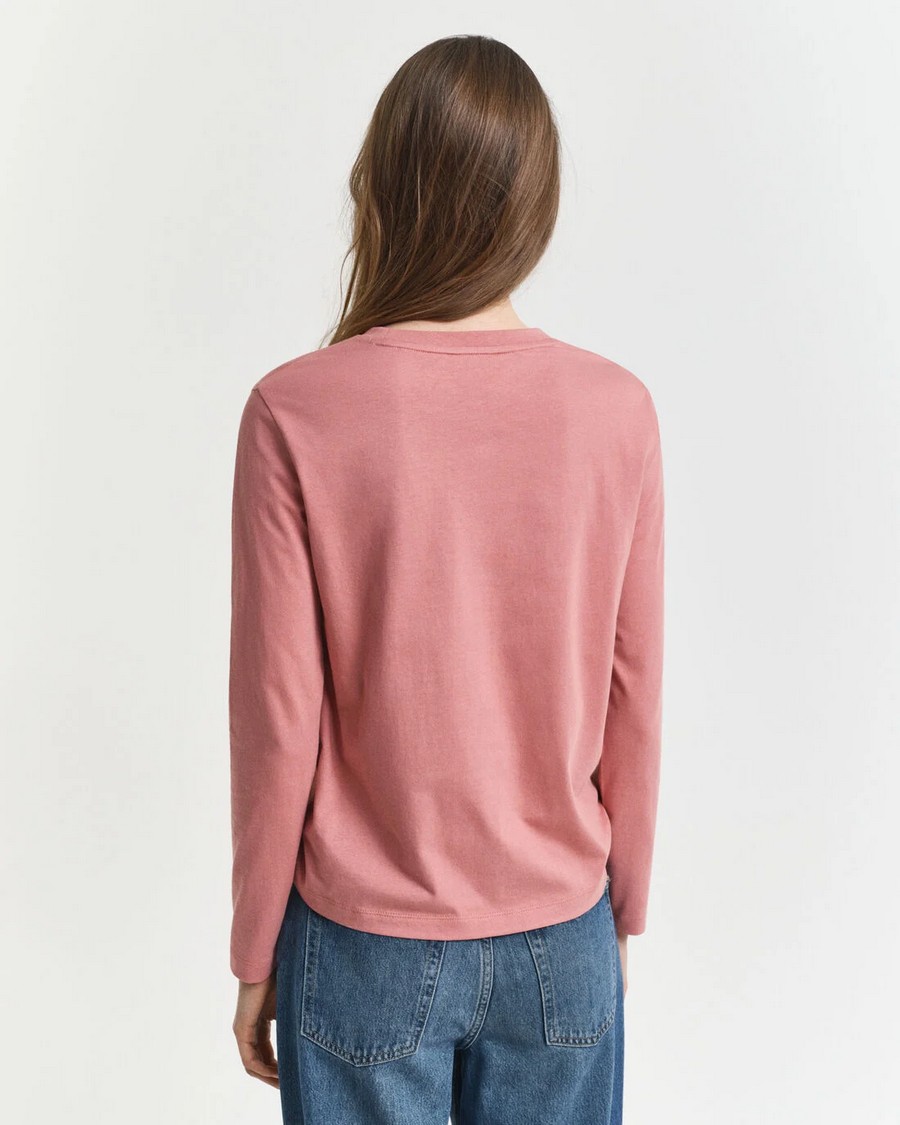 Gant Γυναικείο T-shirt Regular Fit Βαμβακερό φωτογραφία