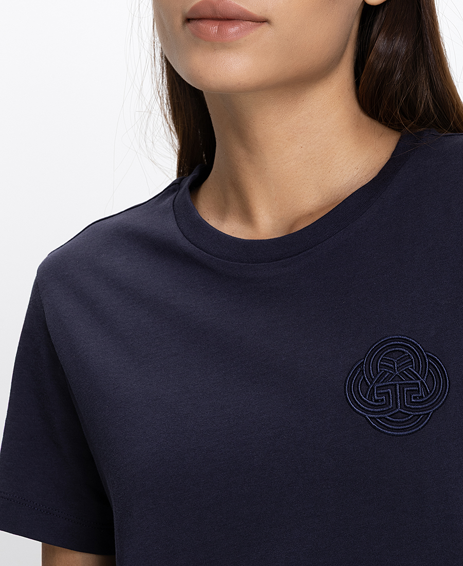 GANT Γυναικείο T-shirt Regular Fit Με Κεντημένο Λογότυπο φωτογραφία