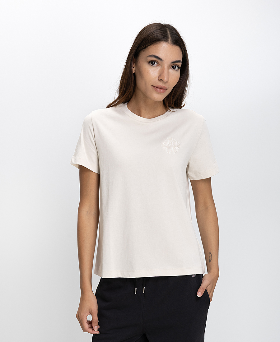 Gant GANT Γυναικείο T-shirt Regular Fit Με Κεντημένο Λογότυπο