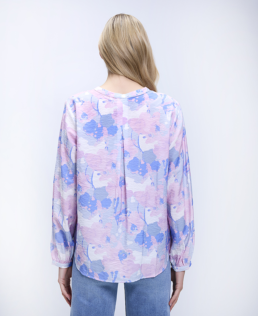 Γυναικεία Μπλούζα Με Floral Μοτίβο φωτογραφία