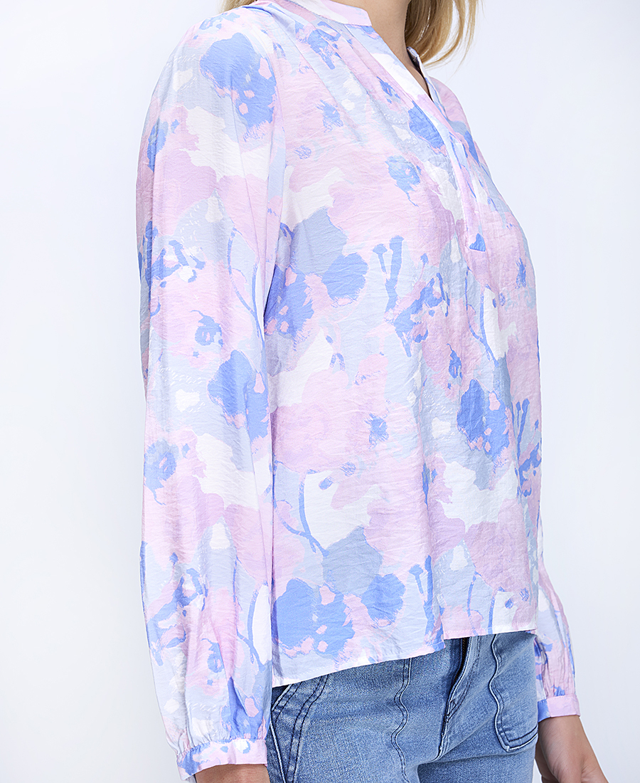 Γυναικεία Μπλούζα Με Floral Μοτίβο φωτογραφία