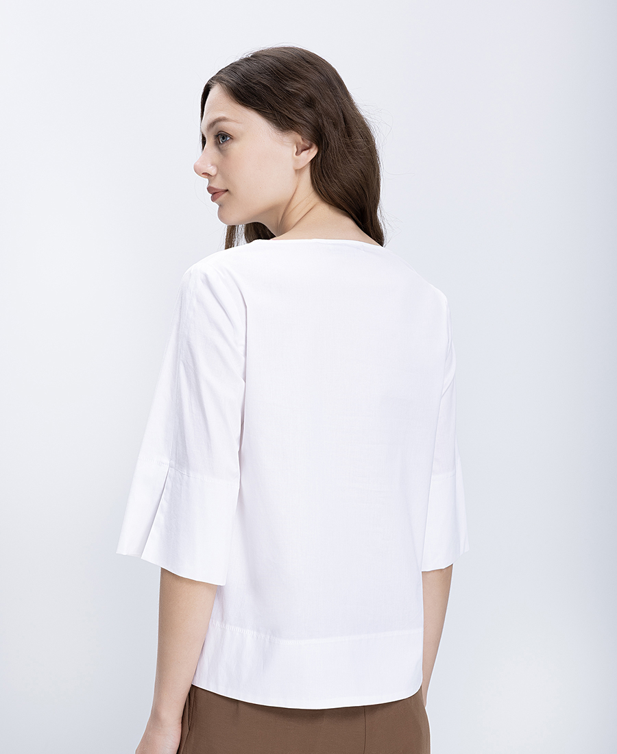 The Abito Γυναικεία Μπλούζα Regular Fit Με Minimal Σχεδιασμό φωτογραφία
