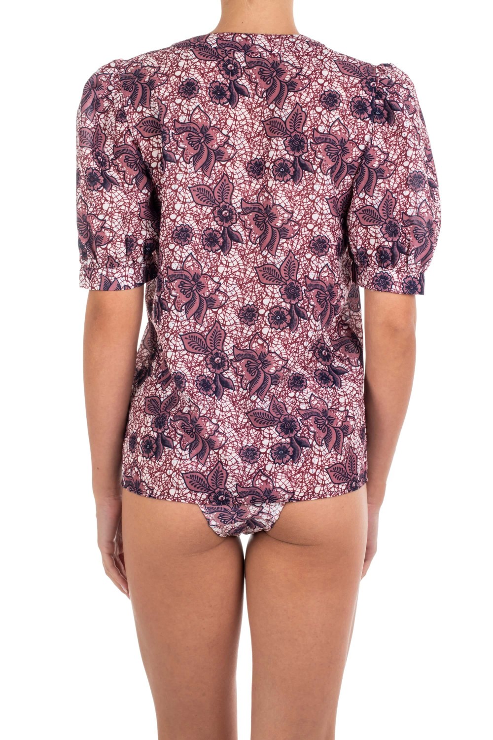 Emmanuela Swimwear Γυναικεία Μπλούζα Με Floral Εμπριμέ Σχέδιο φωτογραφία