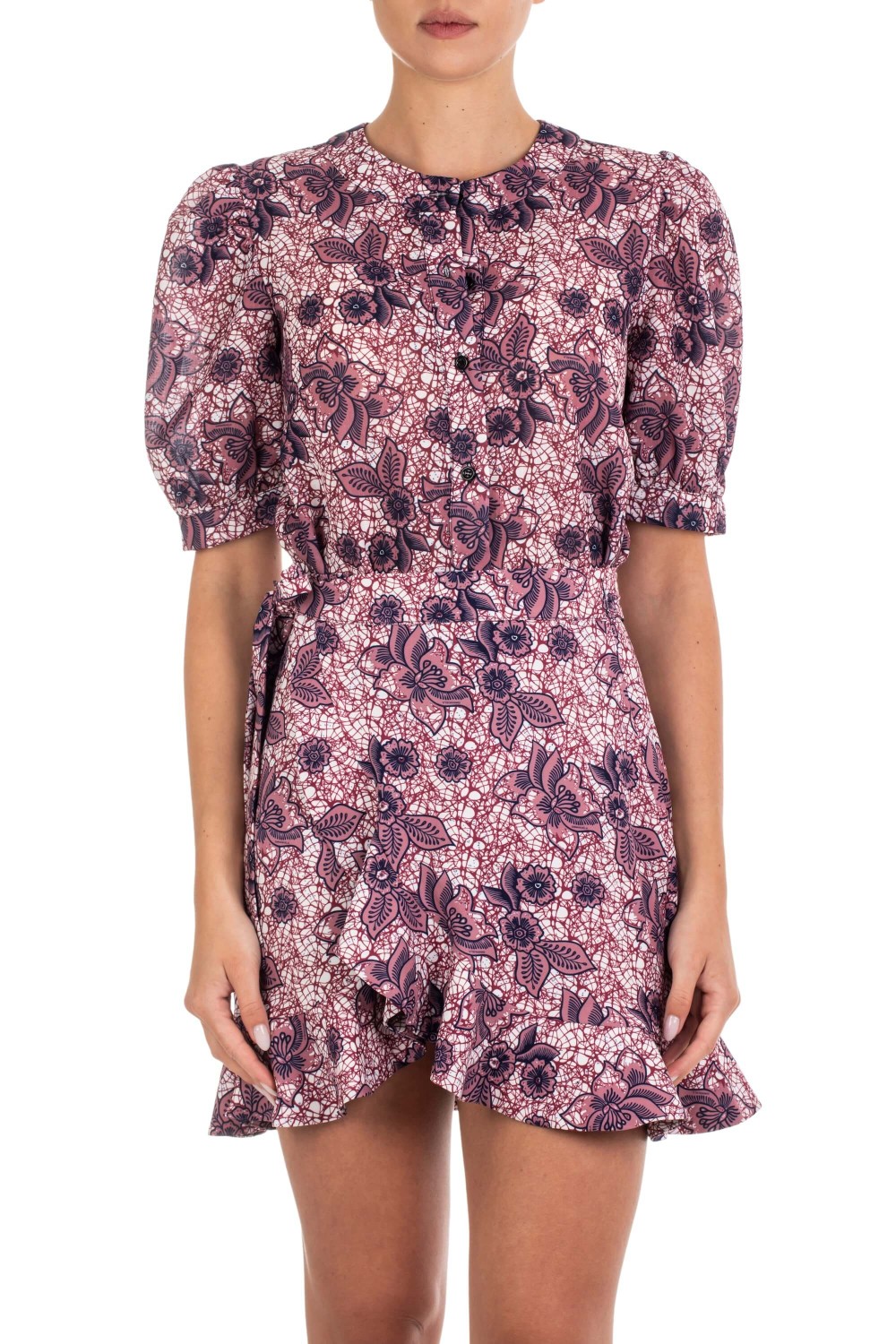 Emmanuela Swimwear Γυναικεία Μπλούζα Με Floral Εμπριμέ Σχέδιο φωτογραφία