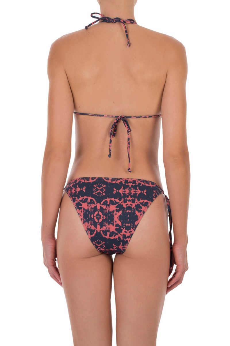 Emmanuela Swimwear Γυναικείο Μαγιό Σετ Μπικίνι Top σε Εμπριμέ Μπλε φωτογραφία