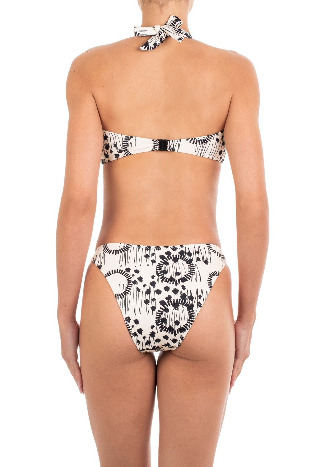 Emmanuela Swimwear Γυναικείο Μπικίνι Με Halter Ντεκολτέ Και Εμπριμέ Σχέδιο φωτογραφία