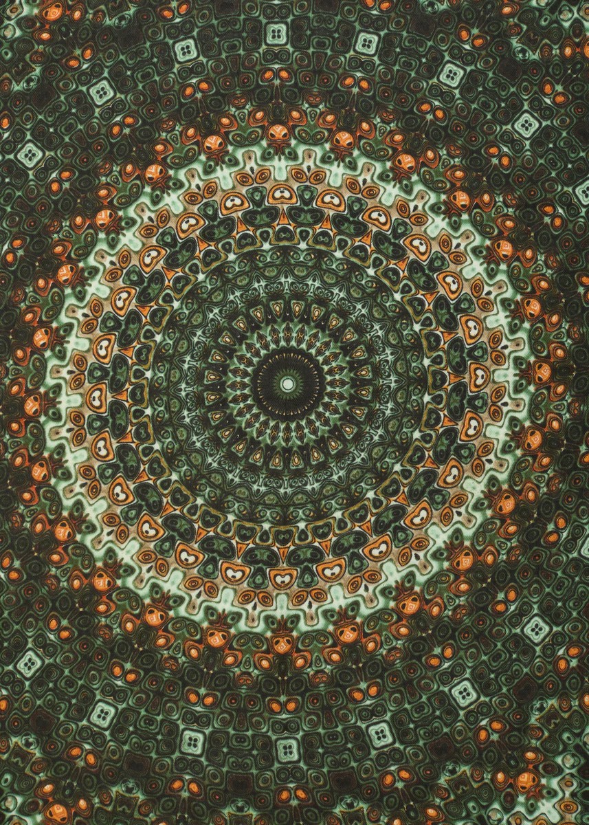 Nali Γυναικείο Μαντήλι Με Γεωμετρικό Μοτίβο φωτογραφία