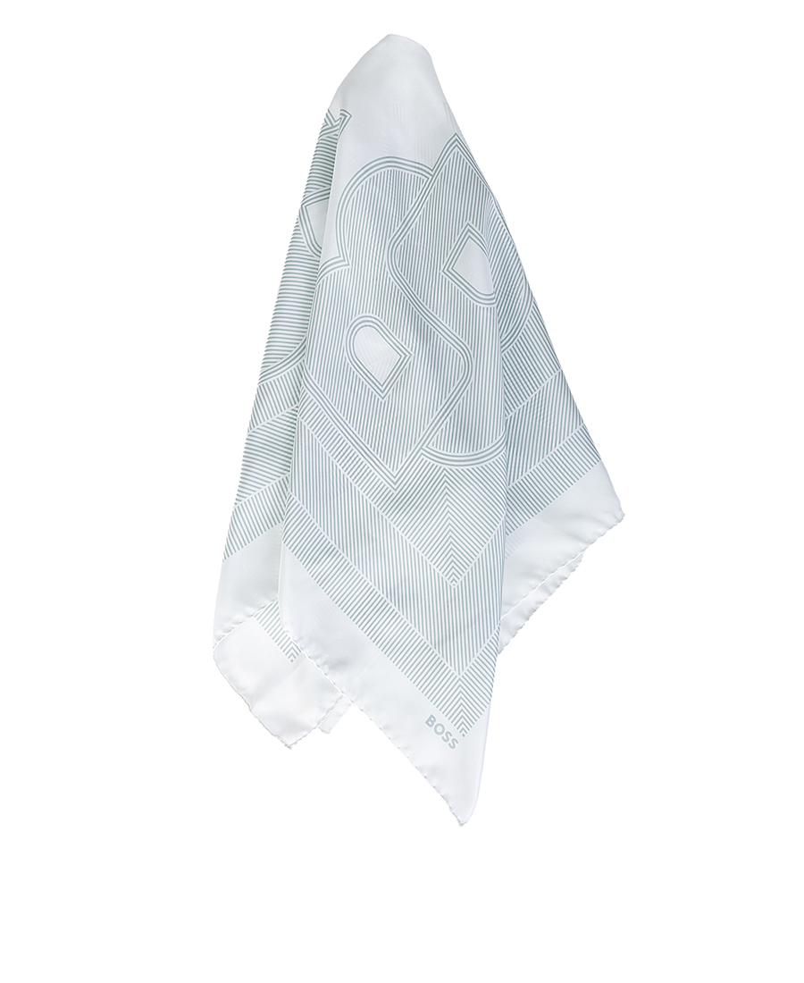 Boss Boss Γυναικείο Μαντήλι Με Geometric Logo Print