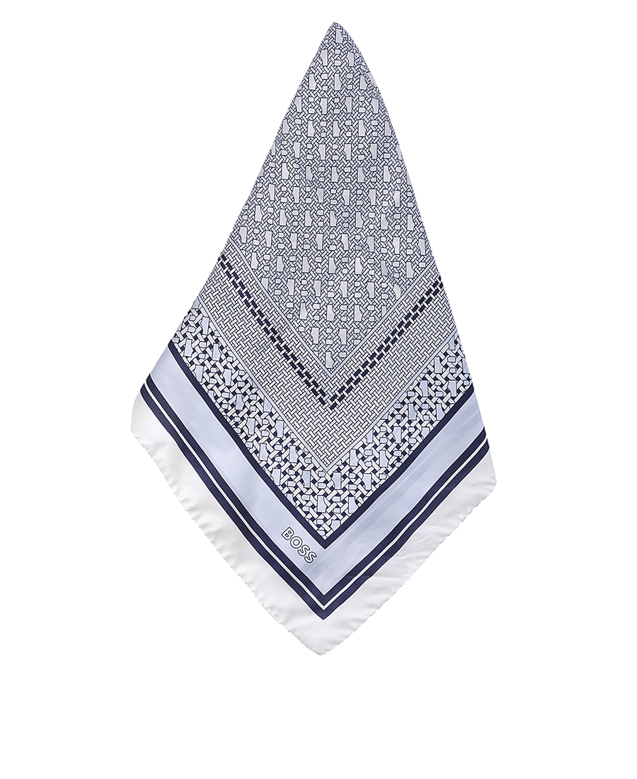 Boss Boss Γυναικείο Μαντήλι Με Geometric Logo Print