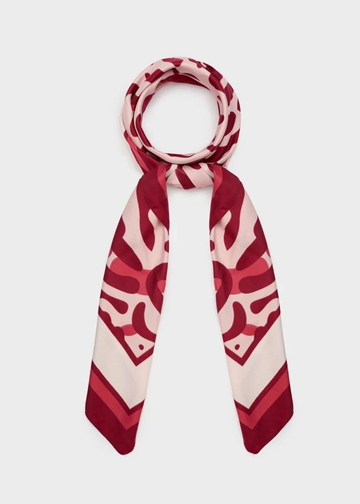 Nali Γυναικείο Φουλάρι Με Animal Print φωτογραφία