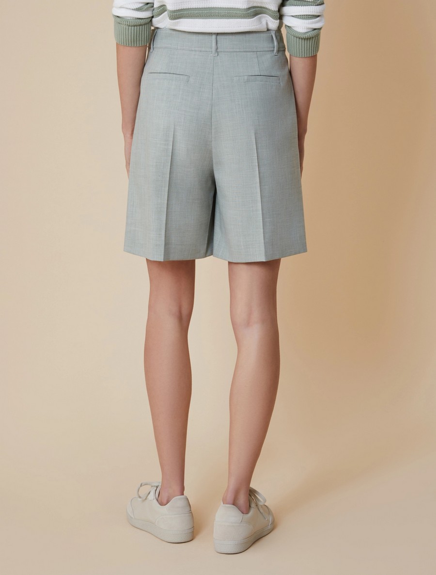 Penny Black Γυναικείο Υφασμάτινο Σορτς Relaxed Fit σε Πράσινο φωτογραφία