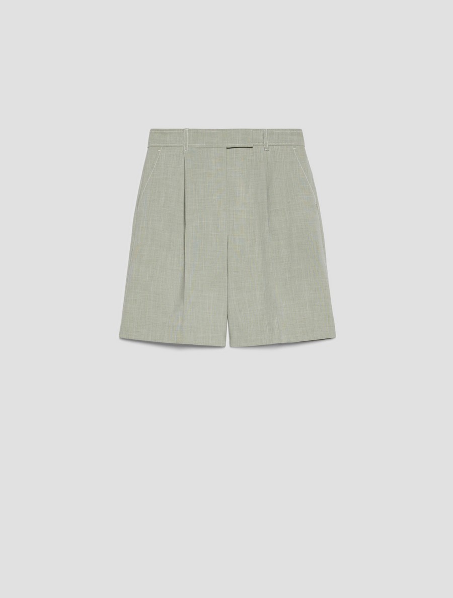 Penny Black Γυναικείο Υφασμάτινο Σορτς Relaxed Fit σε Πράσινο φωτογραφία