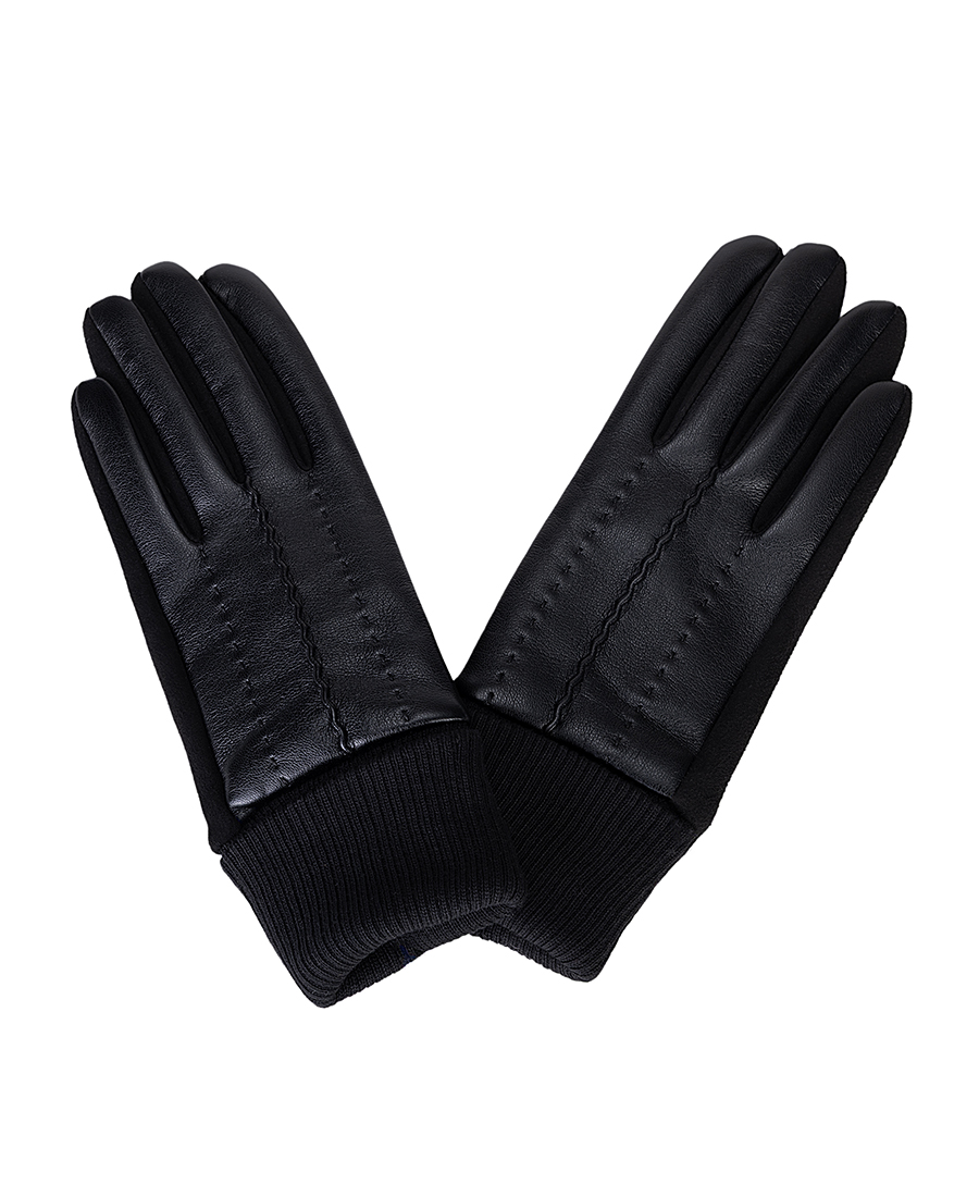 Γυναικεία Γάντια Με Ριμπ Μανσέτα