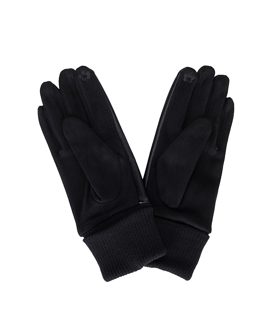 Γυναικεία Γάντια Με Ριμπ Μανσέτα φωτογραφία