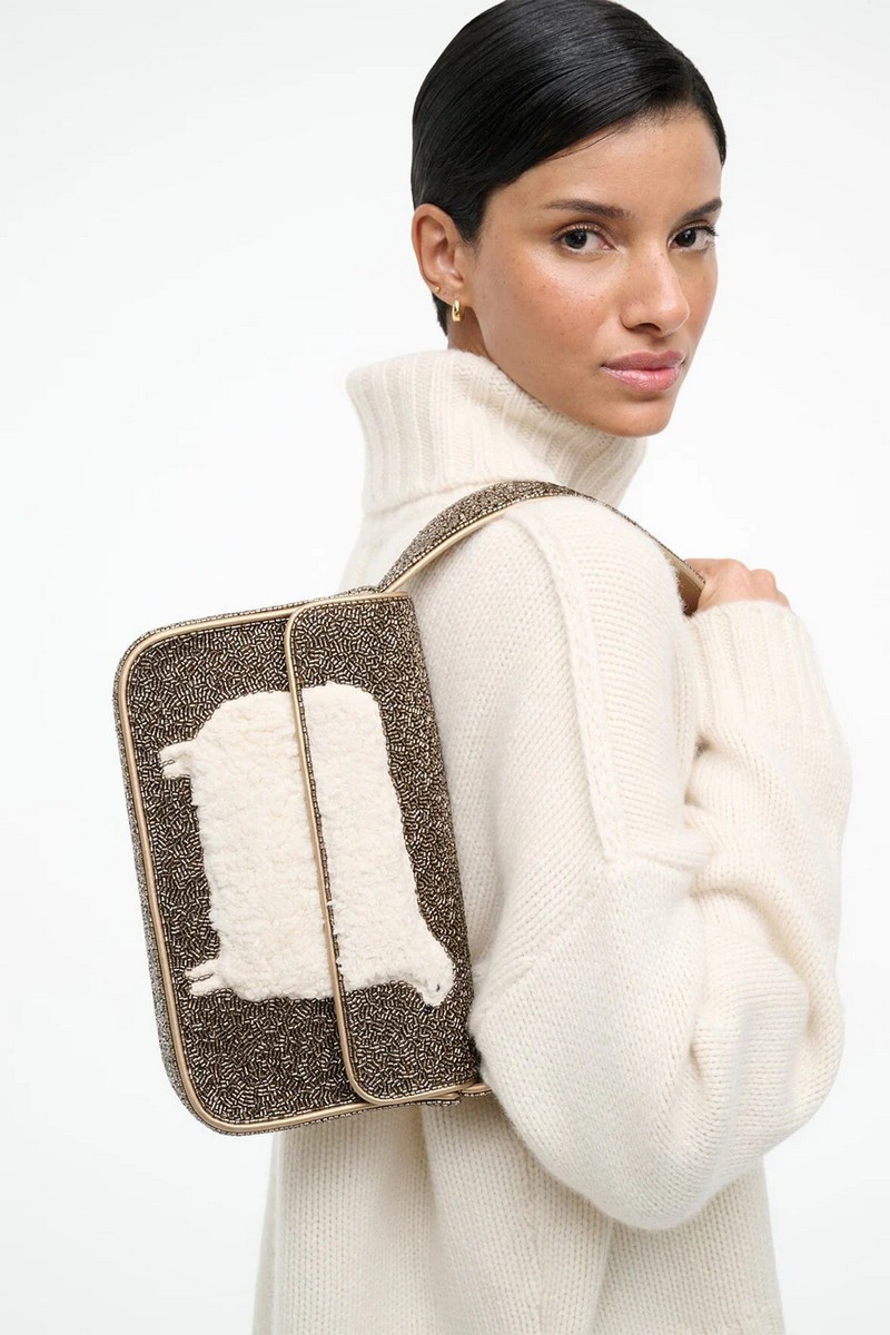 Staud Γυναικεία Τσάντα Tommy Beaded Bag – Dolly φωτογραφία