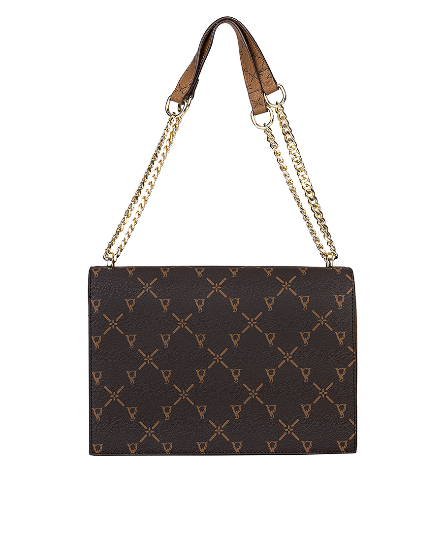 L’Atelier Du Sac Γυναικεία Τσάντα Ώμου Με All Over Monogram Και Αλυσίδα φωτογραφία