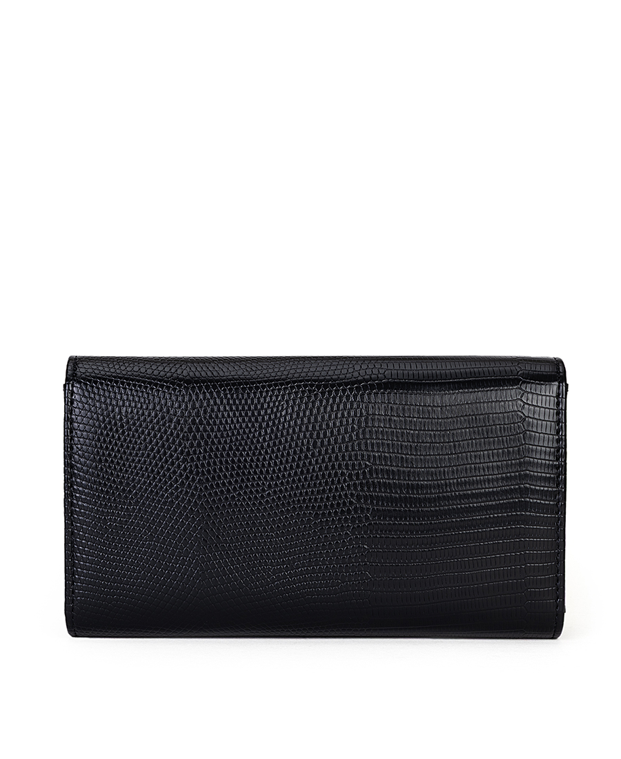 L’Atelier Du Sac Γυναικείο Clutch Με Ανάγλυφη Croco Υφή φωτογραφία