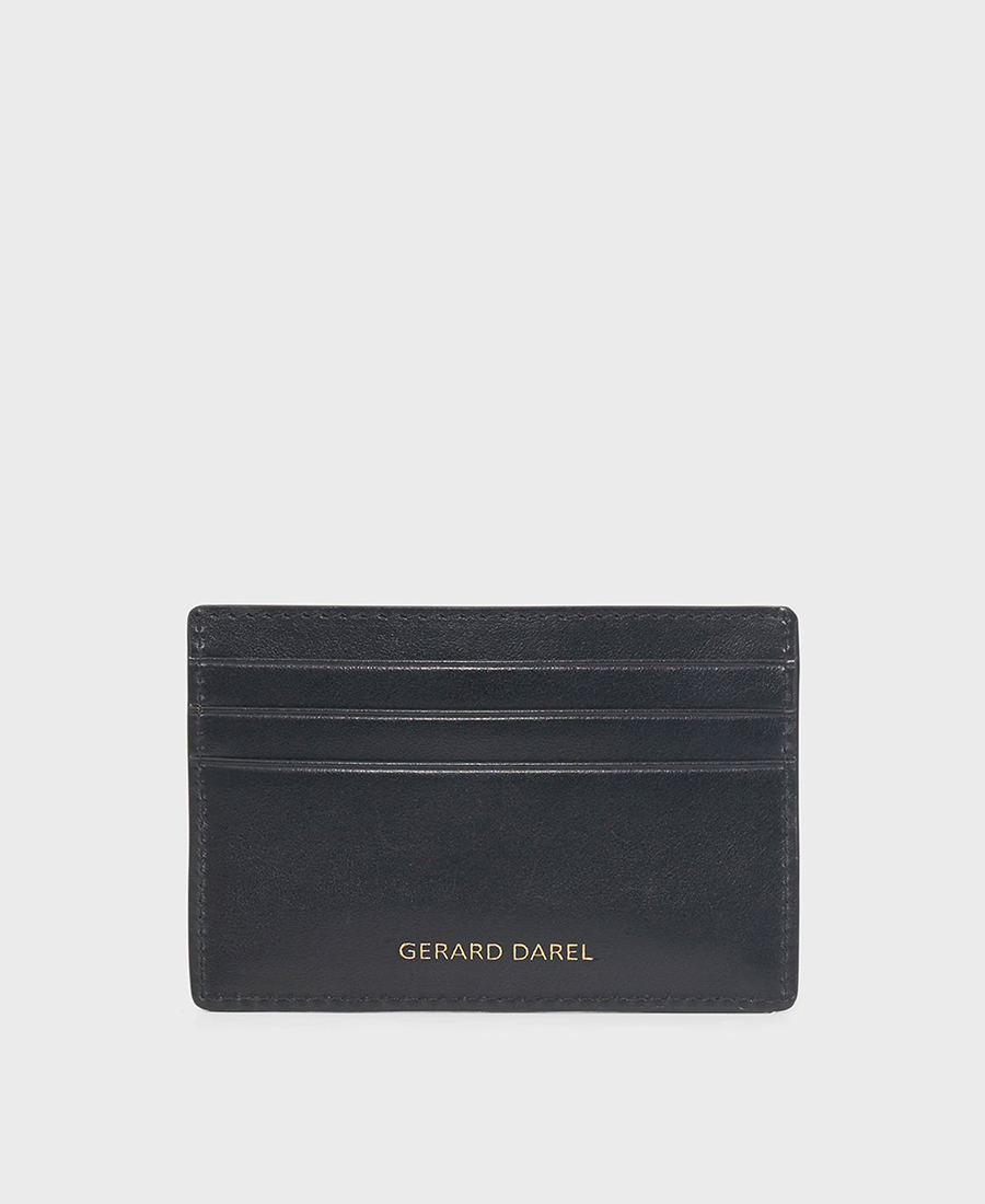 Gerard Darel Leather καρτοθήκη φωτογραφία