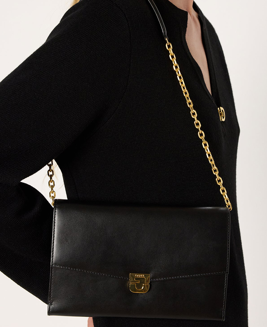 Gerard Darel Leather pouch φωτογραφία