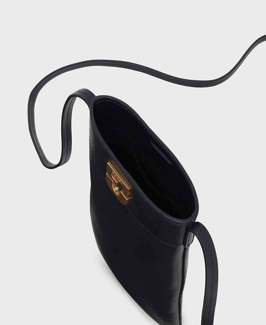 Gerard Darel leather phone holder φωτογραφία