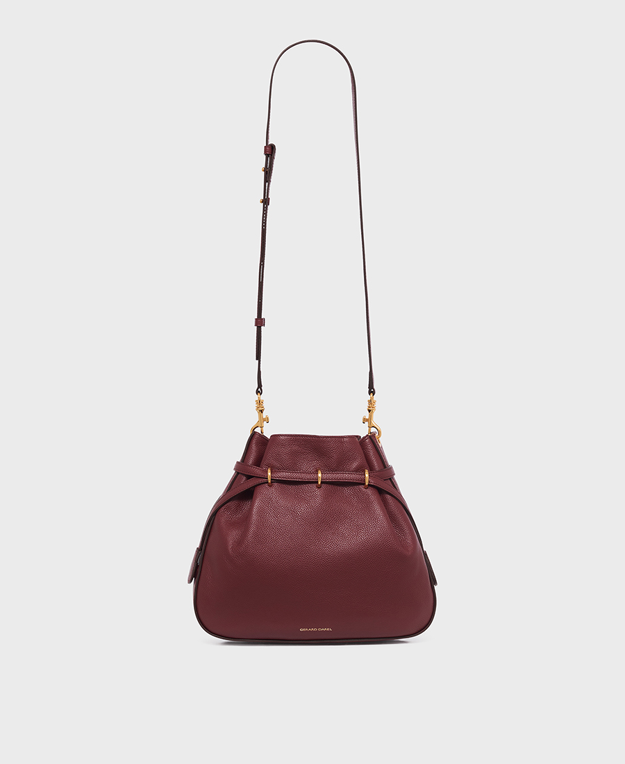 Gerald Darel Gerard Darel leather bucket bag