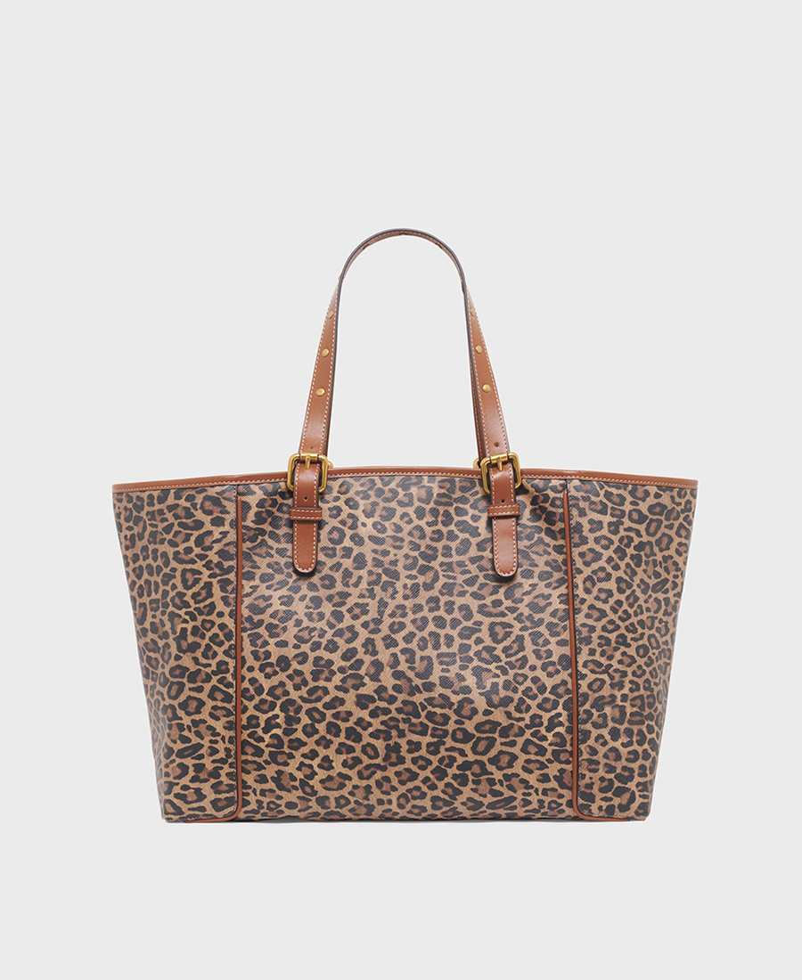 Gerald Darel Gerard Darel leopard-print tote bag