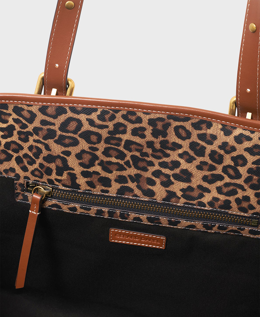 Gerard Darel Γυναικεία Τσάντα με Λεοπάρ Μοτίβο φωτογραφία