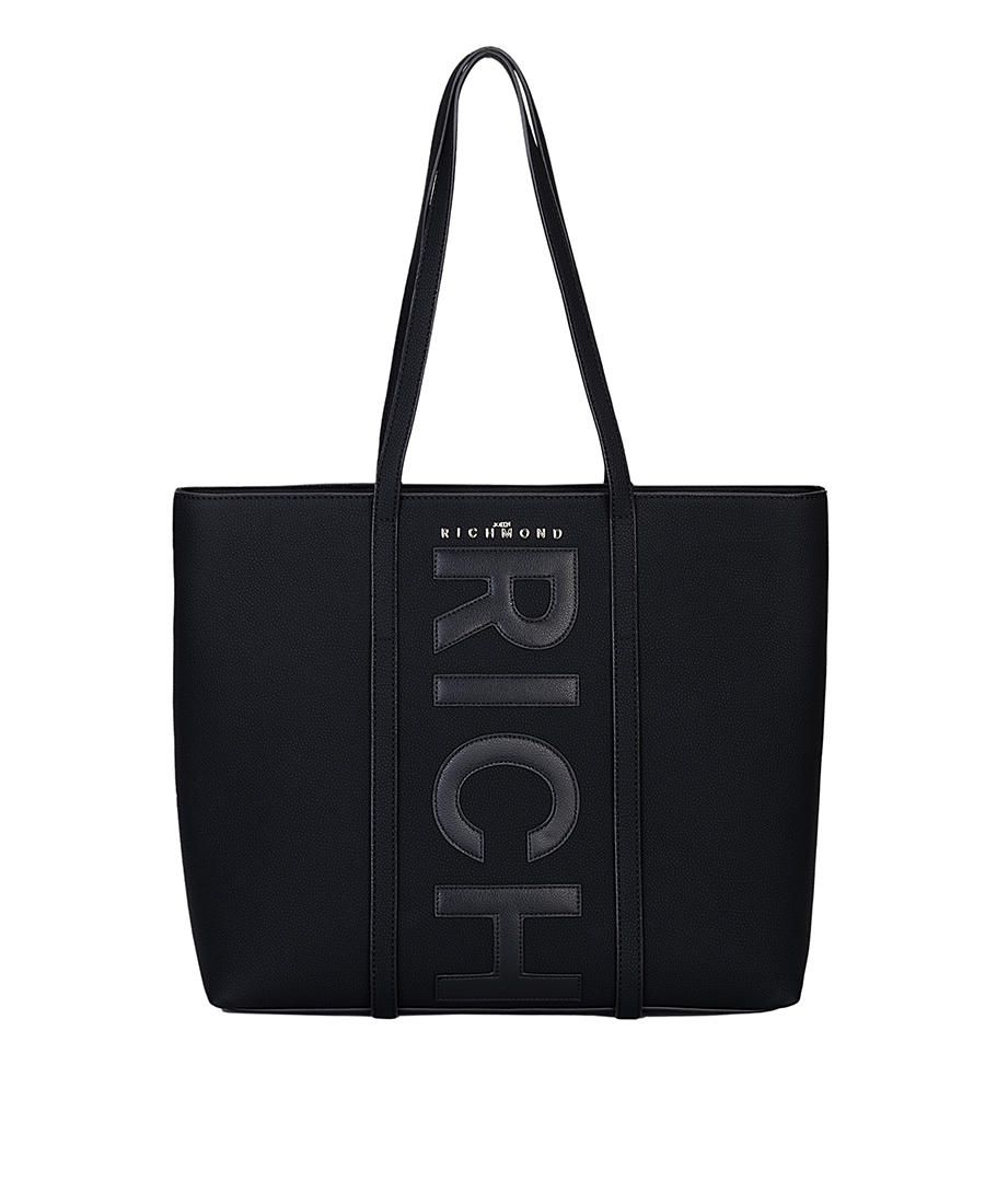 John Richmond Γυναικεία Τσάντα Shopper Με Ανάγλυφο Logo