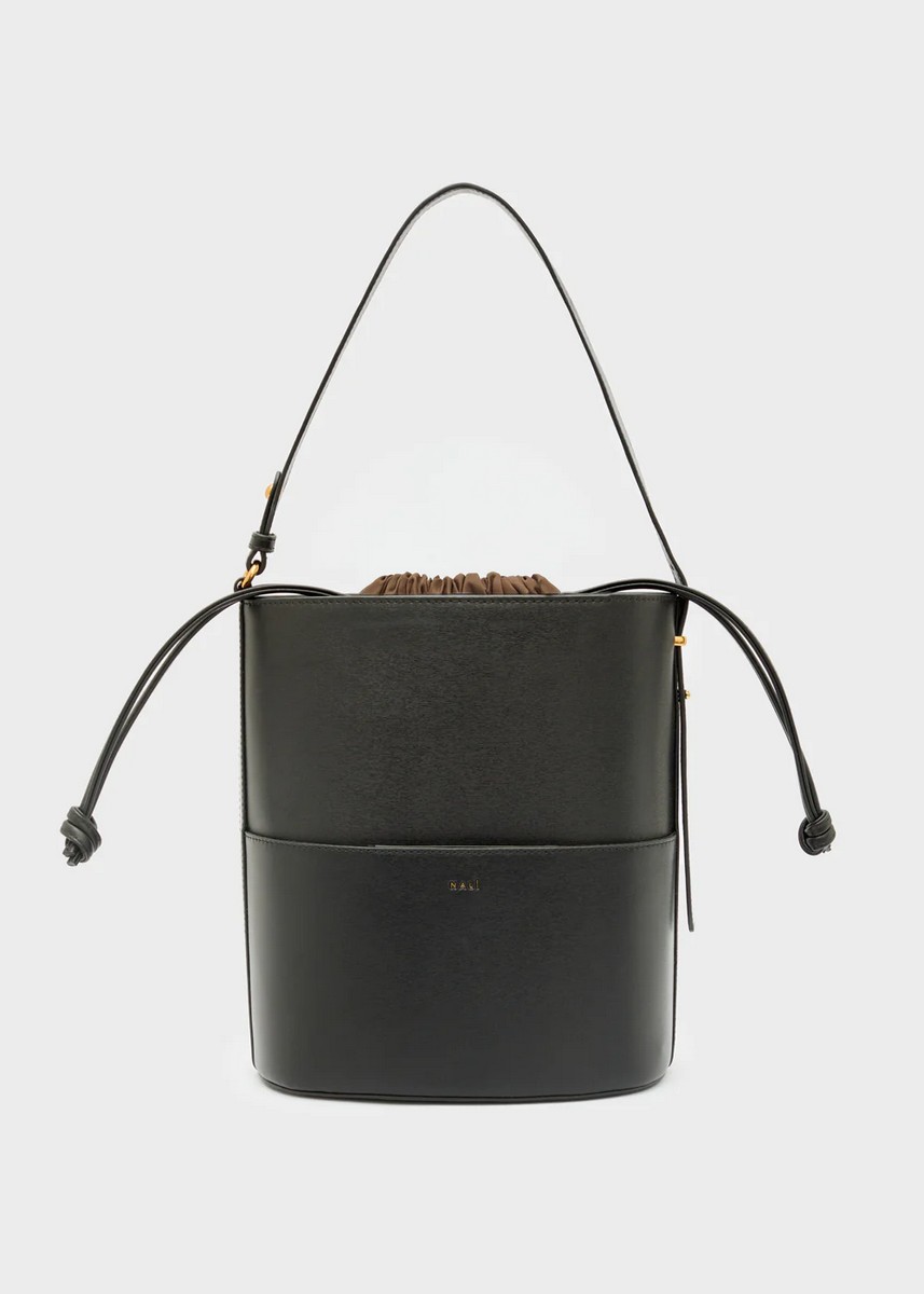 Nali Γυναικεία Τσάντα Bucket Με Κορδόνια