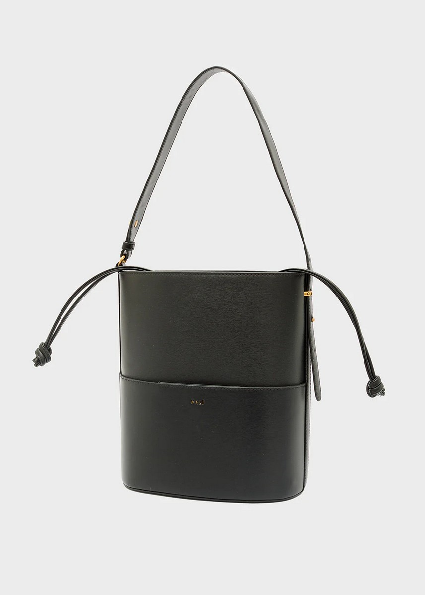 Nali Γυναικεία Τσάντα Bucket Με Κορδόνια