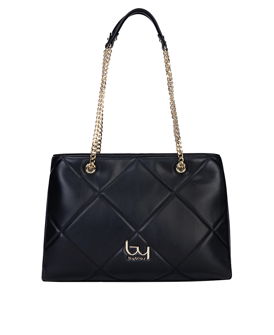 Byblos Γυναικεία Τσάντα Shopper Ώμου Με Minimal Design Και Μεγάλη Χωρητικότητα