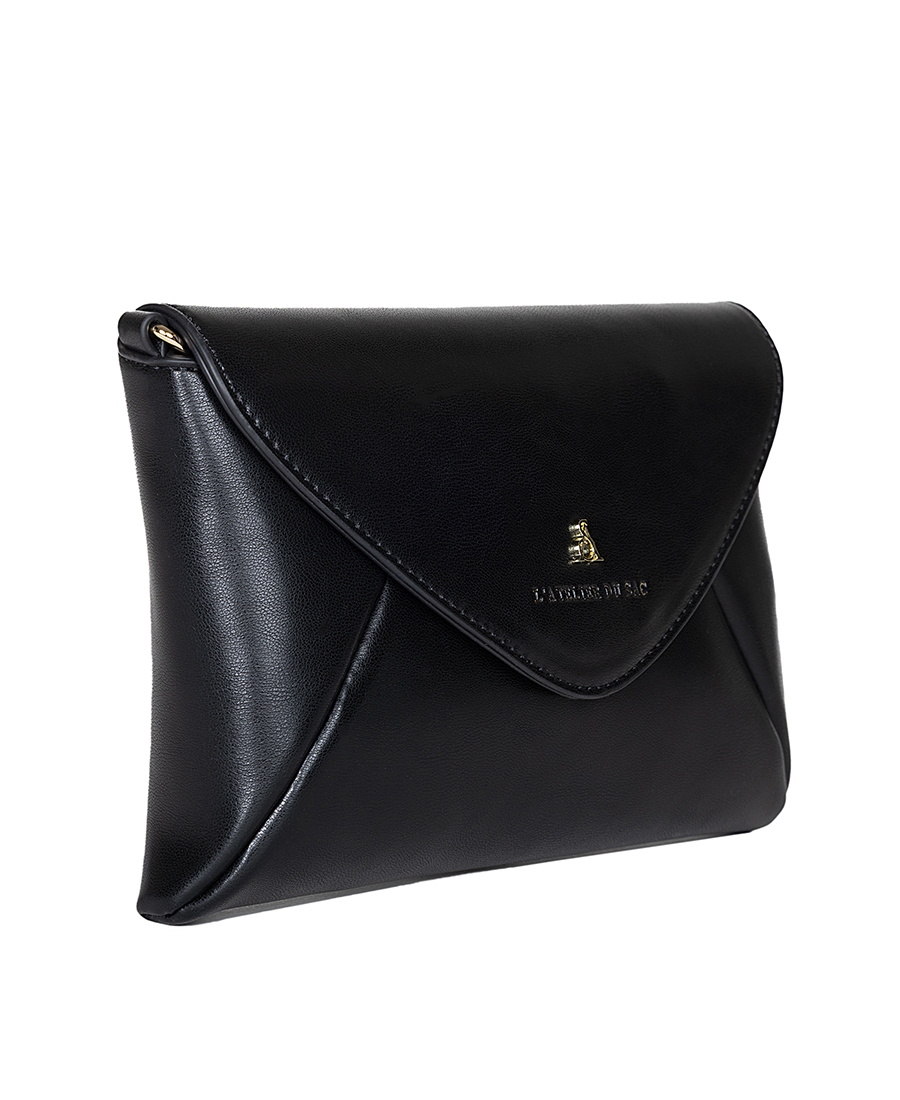 L'Atelier du Sac Γυναικεία Τσάντα Envelope Με Αποσπώμενη Αλυσίδα Ώμου